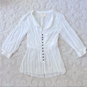 MaEve Anthropologie Blouse Size 4